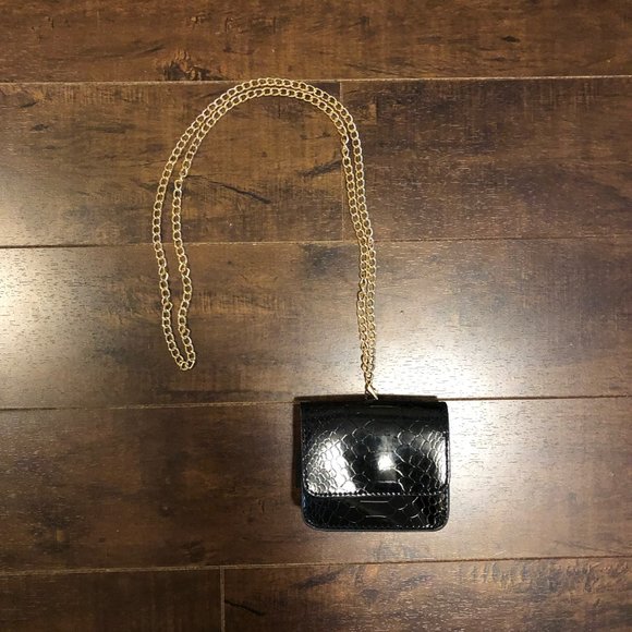 Mini Faux Croc Bag - Picture 5 of 5